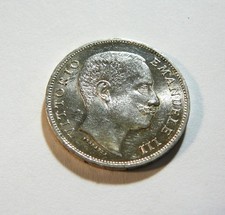 ITALY 1901 R One Lira Uncirculated