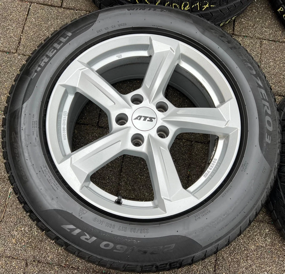 4 ALU WINTERRÄDER AUDI A6 C8 F2 225/60R17 99H PIRELLI 2021 FREIHAUS - Bild 4 von 4
