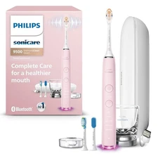 Philips Sonicare 9500 DiamondClean Smart Toothbrush–Pink – For Parts/Repair