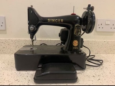 Singer 99K BZK12 Elektrische Nähmaschine mit Nähmotorsteuerung defekt 