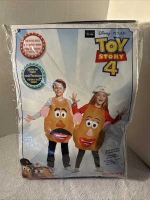Toy Story 4 Mr & Mrs Potato Head Kids Costume  New