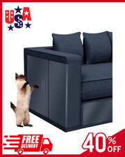 Cat Scratch Furniture Protector 12-Pack   Clear Self-Adhesive Couch Guards   Ant