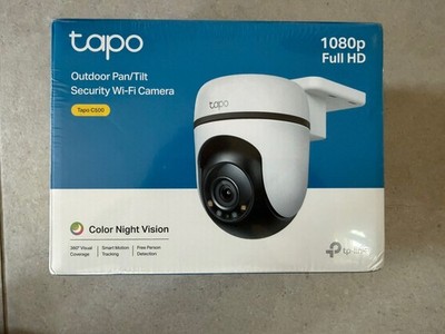 TP-LINK TAPO Outdoor Schwenk/Neige Sicherheit WiFi Farb Nachtkamera - (TAPO-C500)