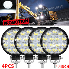 4X LED WORK LIGHTS fit Caterpillar Skid Steers Excavator Forklift Loader Light