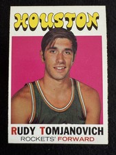 1971-72 Topps Rudy Tomjanovich (#91) NM Rookie Card, Rockets Great ^GRUMPYBUCK^. rookie card picture