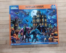 Halloween Horror Jigsaw Puzzle 1000 Pieces – Haunted House Monsters USA