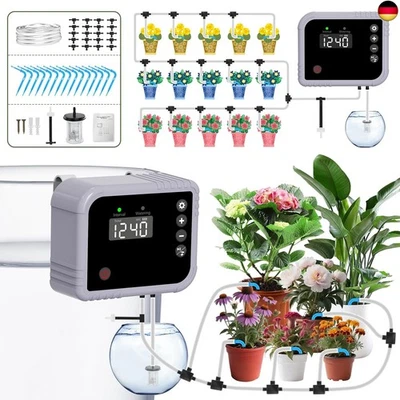 YAHAMOO Bewässerungssystem Automatische Bewässerung Zimmerpflanzen, 350 A
