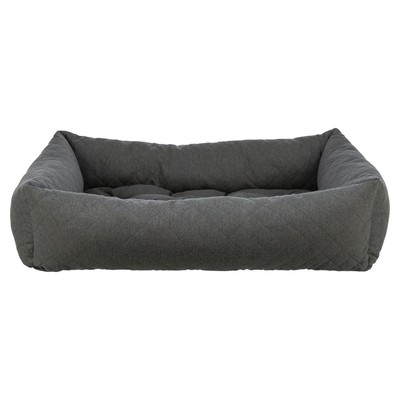 Trixie Bett Caliente dunkelgrau für Hunde - Hygienisch & bequem Hundebett