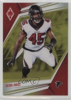 2019 Panini Phoenix Yellow 67/75 Deion Jones #79 4f5