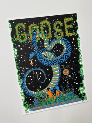 Goose The Band Poster MSG Madison Square Garden NY 2025 Official
