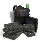 ENHANCE Miniature Vault Backpack - Case for 101+ Minis, 30 Paints, and Brushes