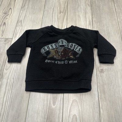 Guns And Roses  Sweet Child O  Mine  Baby Sweater (Size: 3-6 Months)