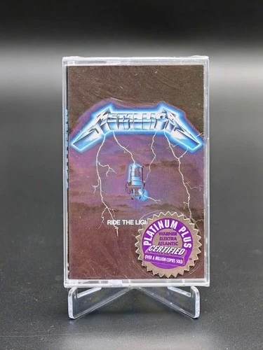 SEALED, Metallica – Ride The Lightning, Audio Cassette, Reissue, US, 1991-1992