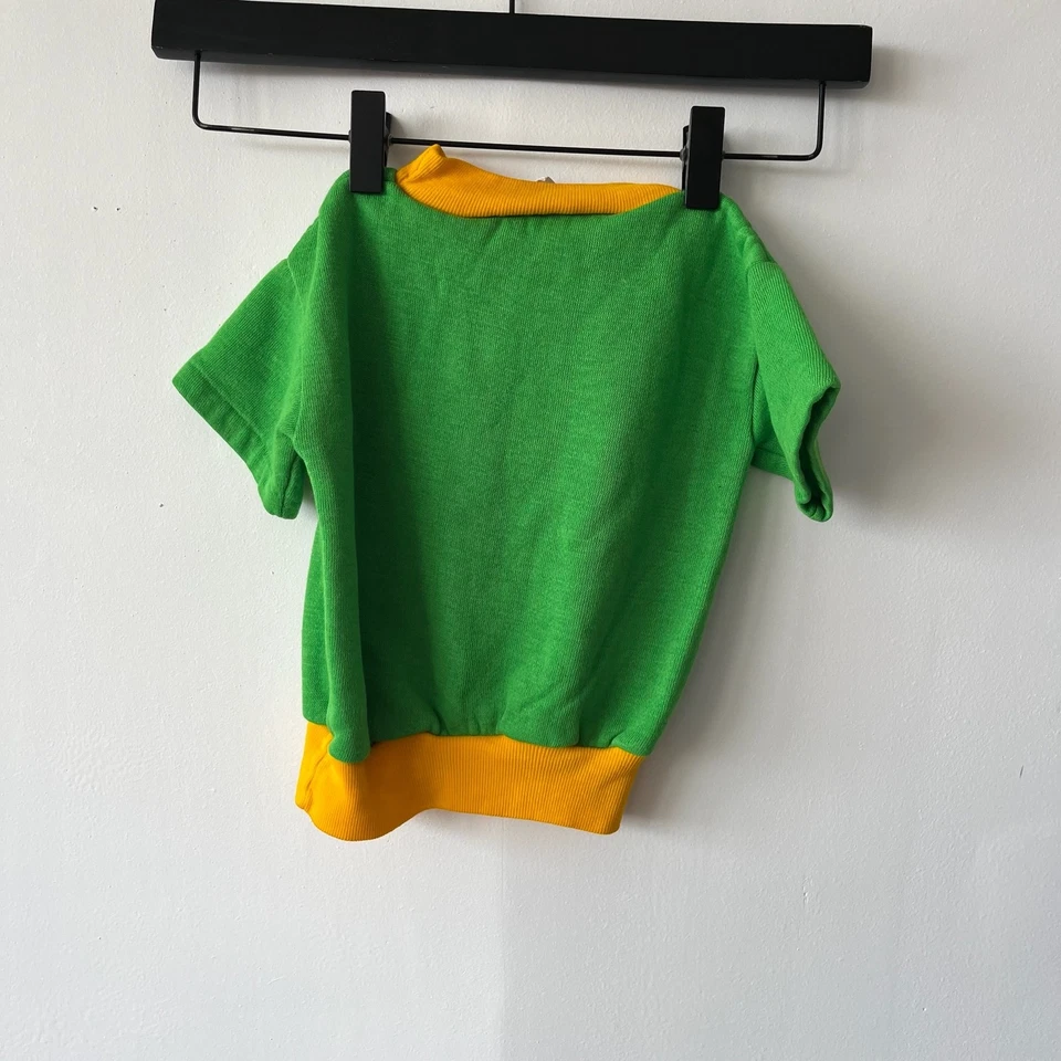 Sudadera De Colección Disney Mickey Mouse Niños Pequeña Gráfica Dibujos Animados Años 60-70 Foto 2 de 4