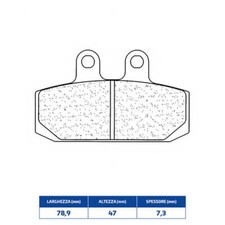 FRONT SINTERED BRAKE PADS FOR Moto Guzzi 850 V85 TT 2019-2024