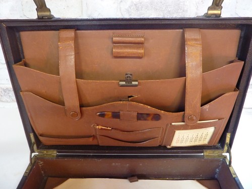 Vintage Stationary Correspondance Writing Case Brief Case - Picture 19 of 24