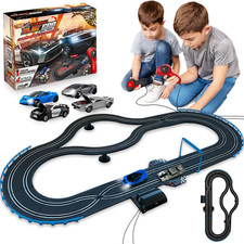 Slot Car Race Track Sets, Race Tracks for Kids Ages 4-8, Remote Control Car for