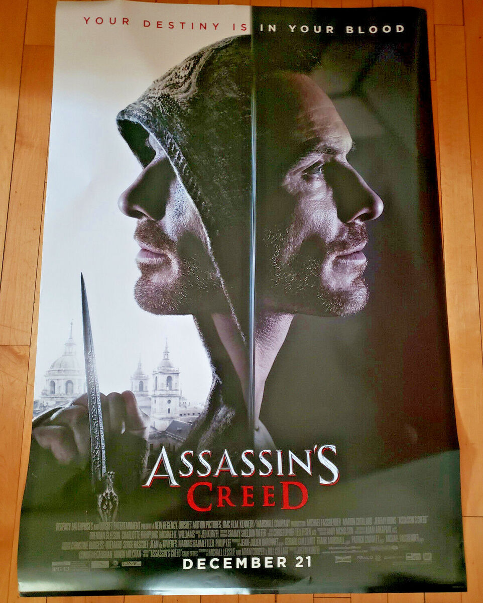 ASSASSINS CREED (2016) ORIGINAL POSTER 27 X 39