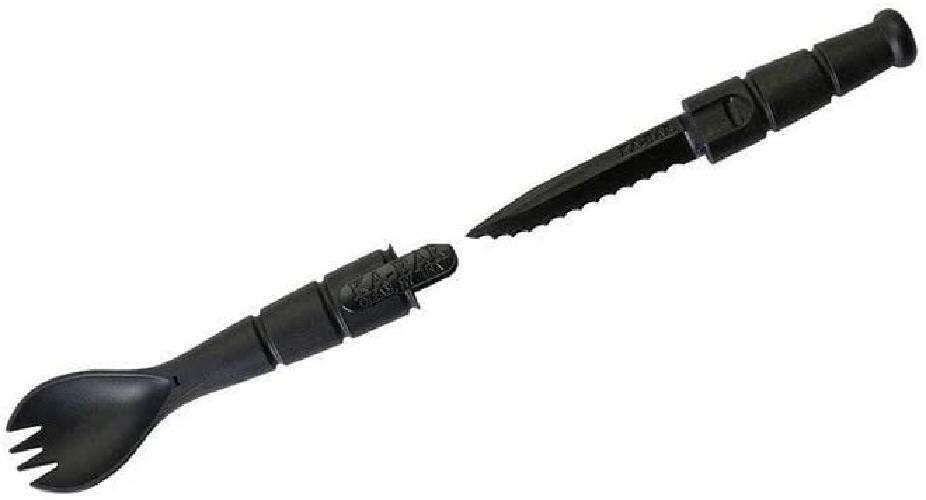 Ka-Bar Tactical Spork Spoon Fork Knife 2 in 1 Multifunction Survival ...