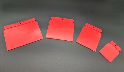 Kunststoff Japan-Spachtel-Satz 4-teilig in der Breite 50, 75, 100, 120mm PKW KFZ