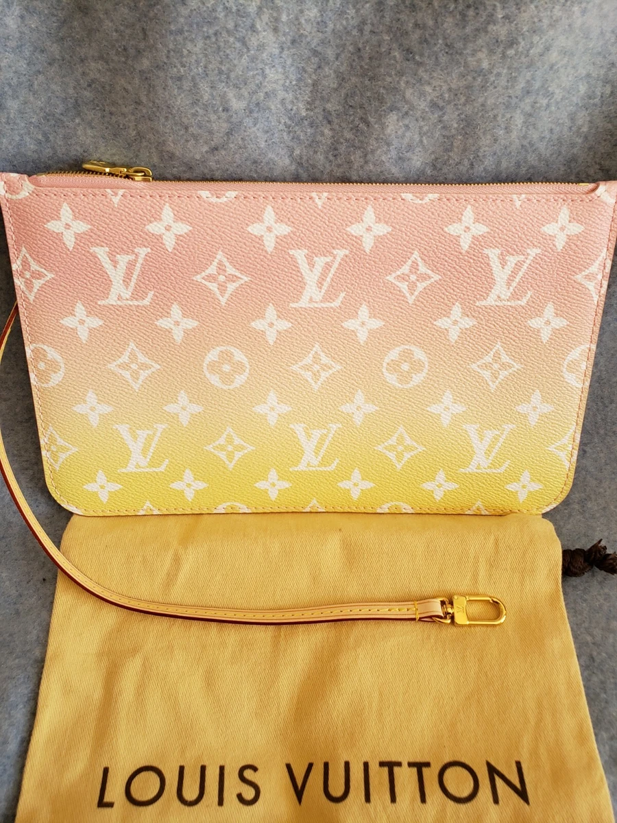 Louis Vuitton By The Pool Pouch Pochette Pink from Neverfull MM