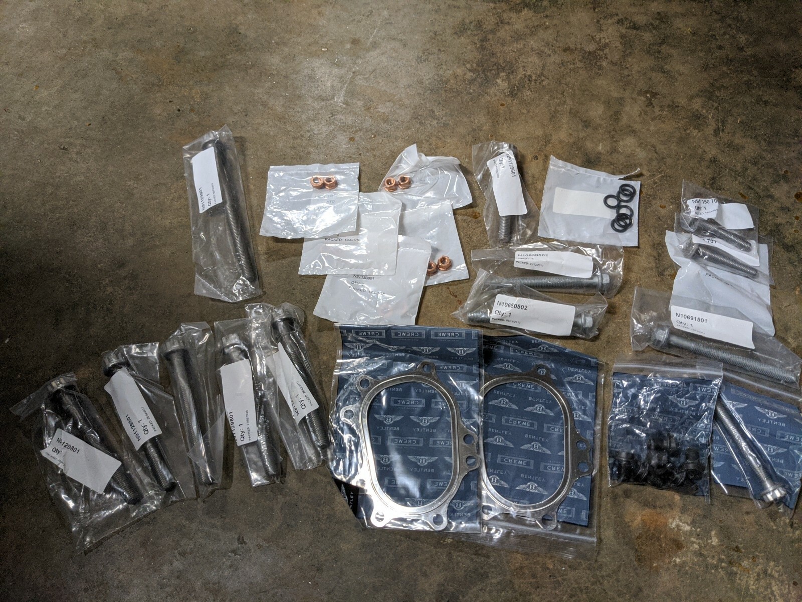Bentley Continental GT / GTC 12 - 18 Flying Spur  14 - 19 Engine Reinstall Kit