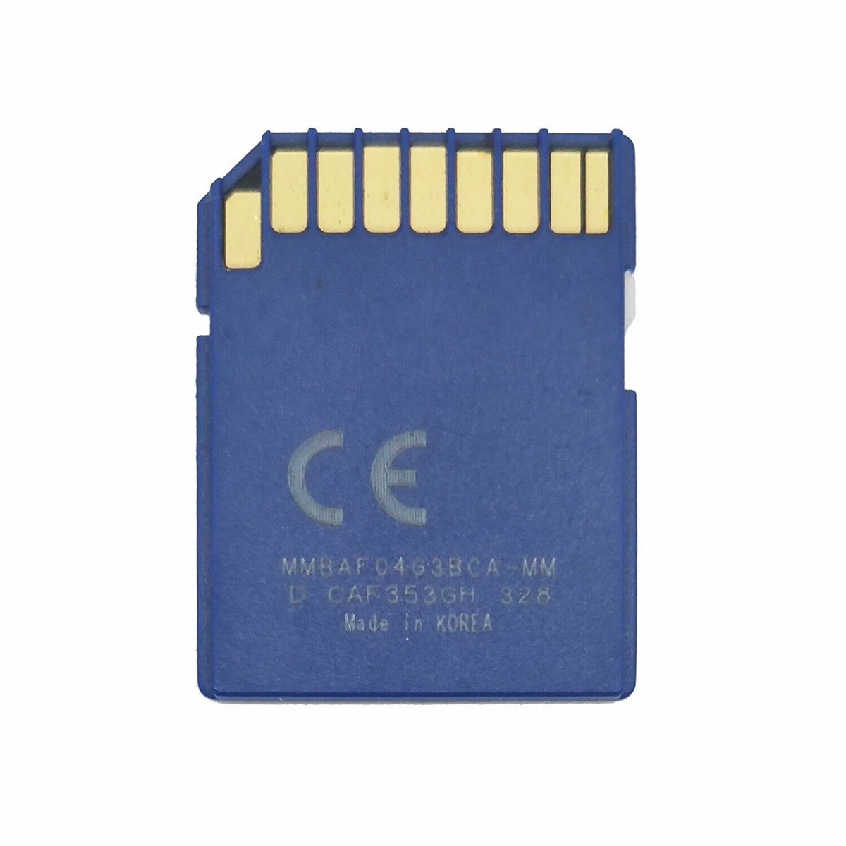 Samsung Blue 4G SDHC Memory Card 4GB Class 4 32 x24 x2.1mm Secure
