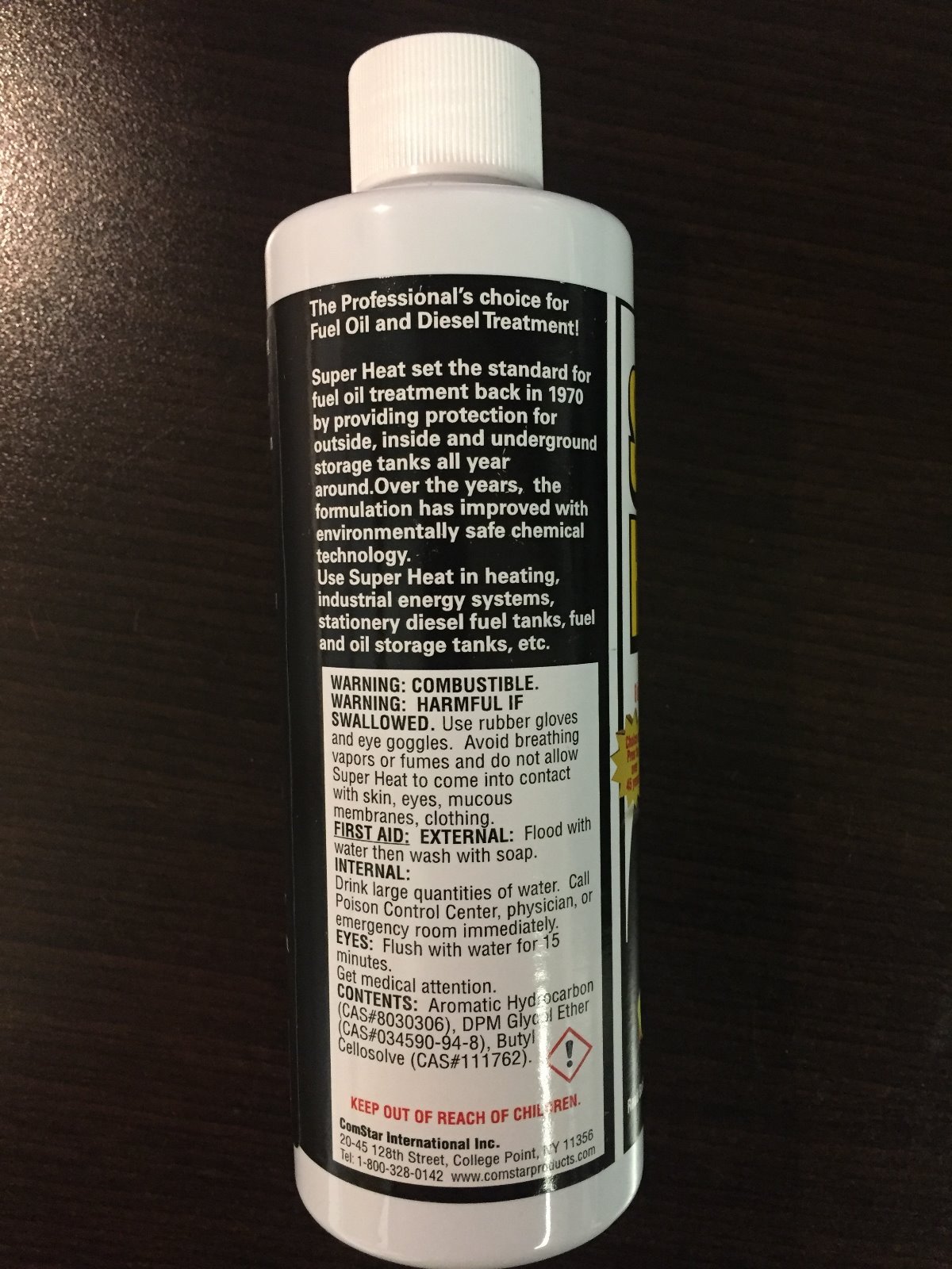 8 in 1 fuel oil & diesel treatment.  8 oz. treats up to 275 gallons !