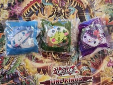 2024 McDonalds Happy Meal Toy Plush YU-GI-OH x HELLO KITTY Set Of 3