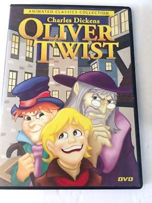 Oliver Twist Charles Dickens Animated Classic DVD Ships Same Day