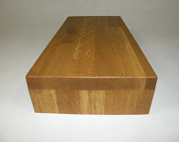 Butler Sofa Hocker Eiche Holz Schemel Ritsche Sofatablett Holzbank Yogabank Bank - Bild 4 von 4