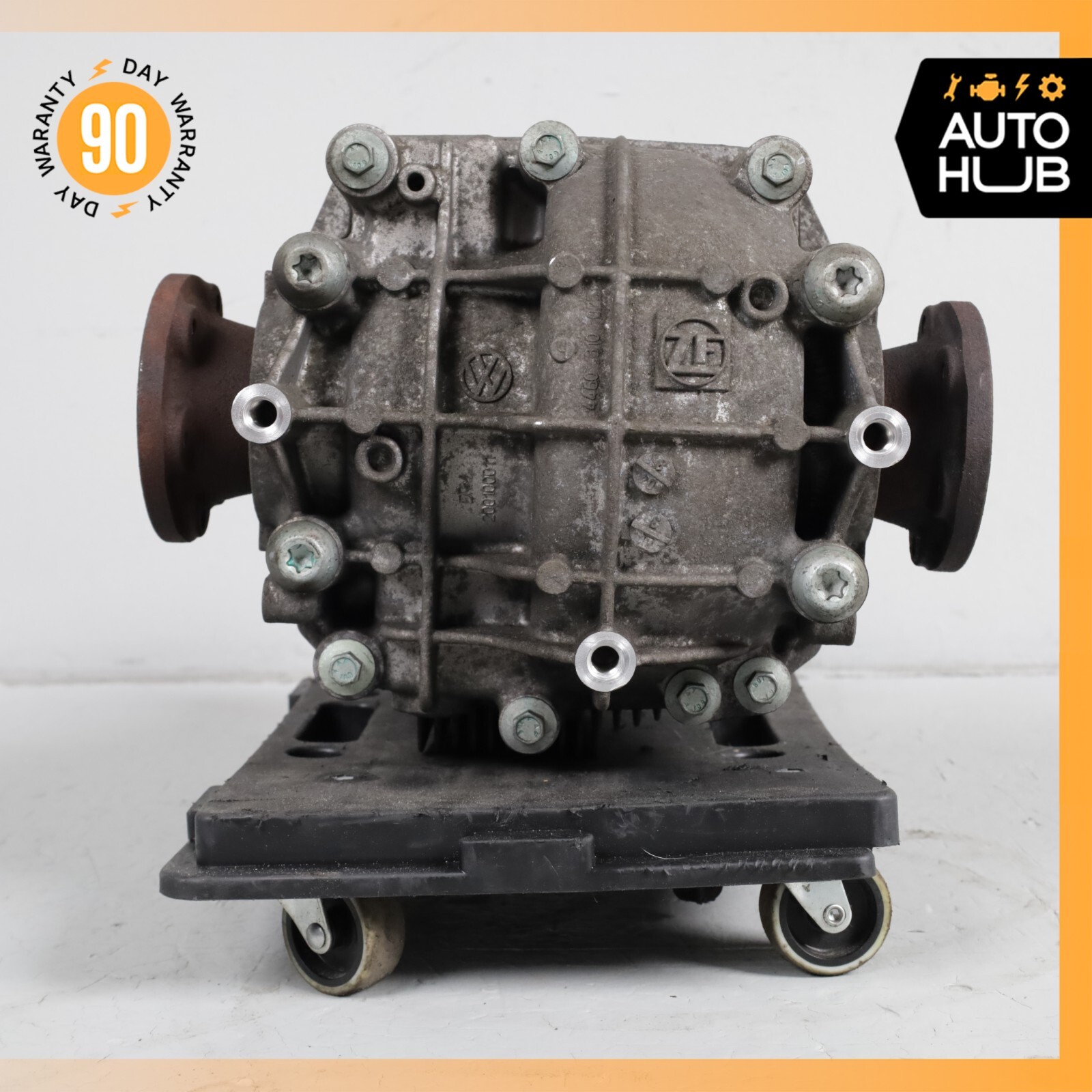 Bentley Continental GT GTC 6.0L Rear Differential Diff Axle Carrier OEM 53k