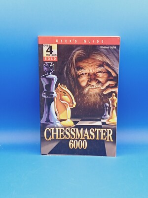 Chessmaster 6000 (PC, Windows 95/98, Mindscape) Users Guide Manual Only.