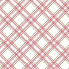 KimberBell Basics By Maywood Studio -  Pink  Green Diagonal Plaid  8244-PG