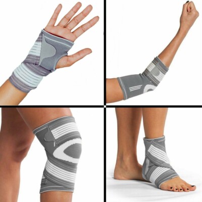 Verstellbare Knie Knöchel Ellenbogen Handgelenk Kompression Unterstützung Elastische Bandage Arthritis 