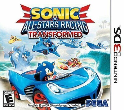 Sonic and All-Stars Racing Transformed - Nintendo 3DS [SEGA] NEW