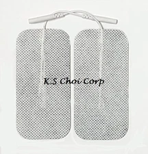 AcuZone 40 Pcs Electrode Pads for Massagers/Tens Units, 2 x 4 Inch-FREE SHIPPING