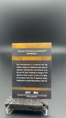 2024 Topps Gold Label UFC Umar Nurmagomedov #93 Class 1 #8275S | eBay