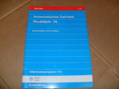 VW Audi SSP Selbststudienprogramm Automatisches Getriebe