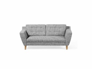 Détails Sur Canapé 3 Places En Tissu Gris Au Design élégant