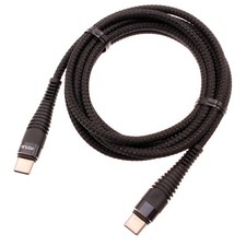 Type-C to USB-C 10ft PD Cable Charger Cord Power Wire Sync for Cell Phones