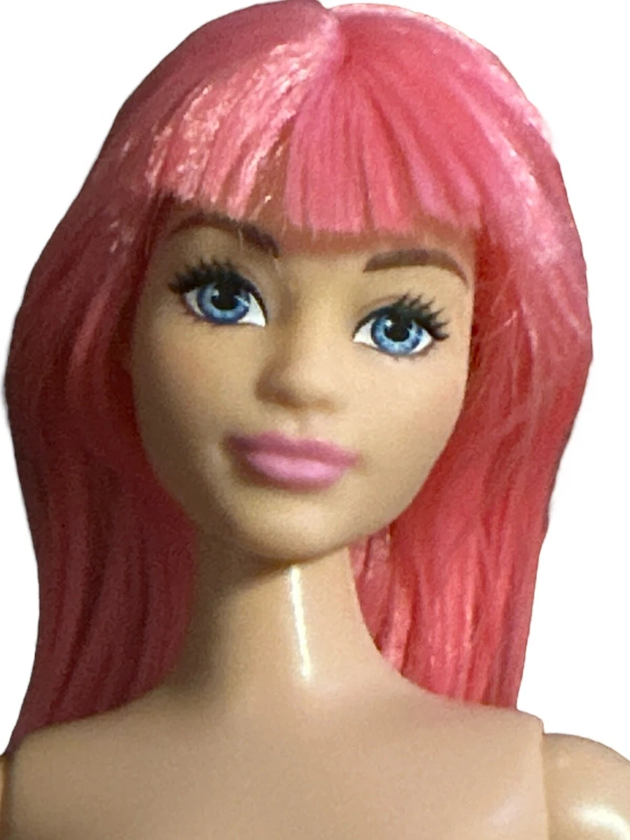 BARBIE FRIEND CURVY PINK HAIR BIG CITY DREAMS DAISY DOLL Nude FOR OOAK