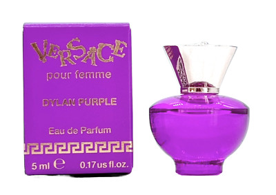 Versace Pour Femme Dylan Purple for Women 0.17 oz EDP Mini Splash