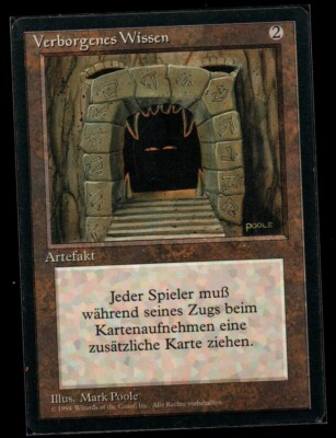 MRM GERMAN Verborgenes Wissen - Howling Mine NM MTG magic FBB