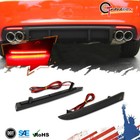 For 2008 2009 Pontiac G8 Black Lens Rear Reflectors Fog Lights Tail/Brake Lamps