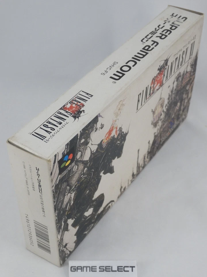 FINAL FANTASY VI 6 SUPER FAMICOM SNES IMPORT GIAPPONESE JP JAP ORIGINALE SHVC-F6 - Immagine 3 di 4