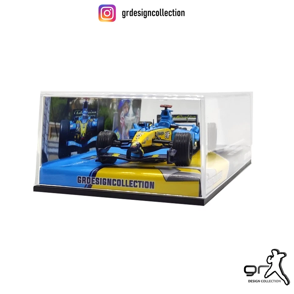 Jarno Trulli - Renault R24 - F1 Winner Monaco GP 2004 / Altaya - IXO / 1:43 - Immagine 3 di 4