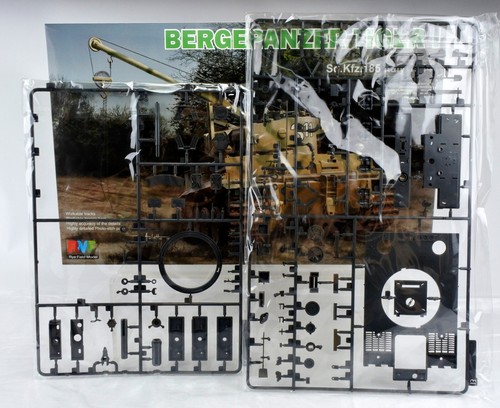 RNP 1/35 SCALE 5008 GERMAN ARMORED RECOVERY TANK TIGER 1 SD.KFZ.-185 MODEL KIT - Picture 7 of 8