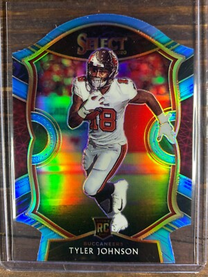Tyler Johnson Rookie Card #85 Panini Select Concourse Baby Blue