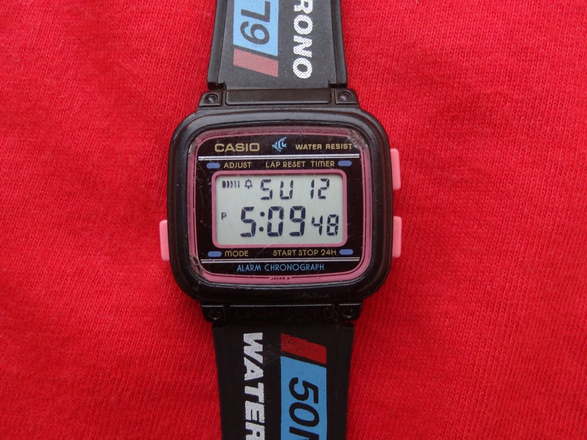 Casio digital watch best sale ebay